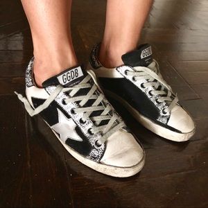 Golden Goose Superstar Sneakers Sz 35